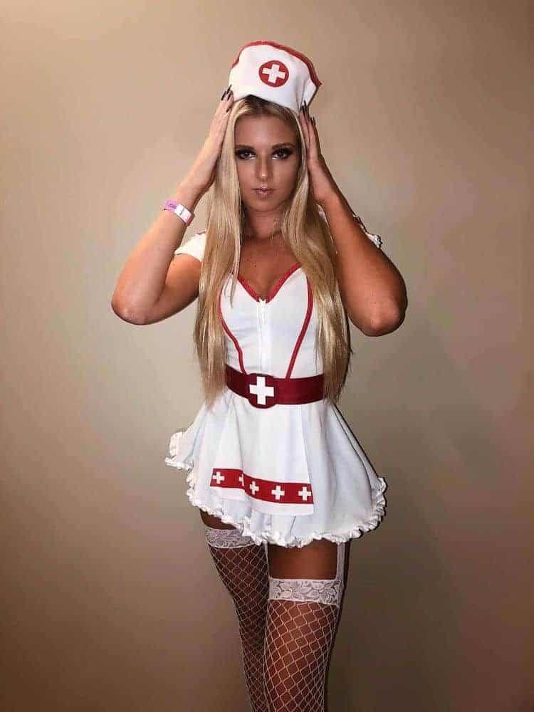 sexy nurse college Halloween costume