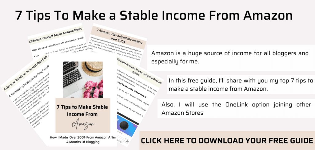 7 Tips to make a stable income from Amazon