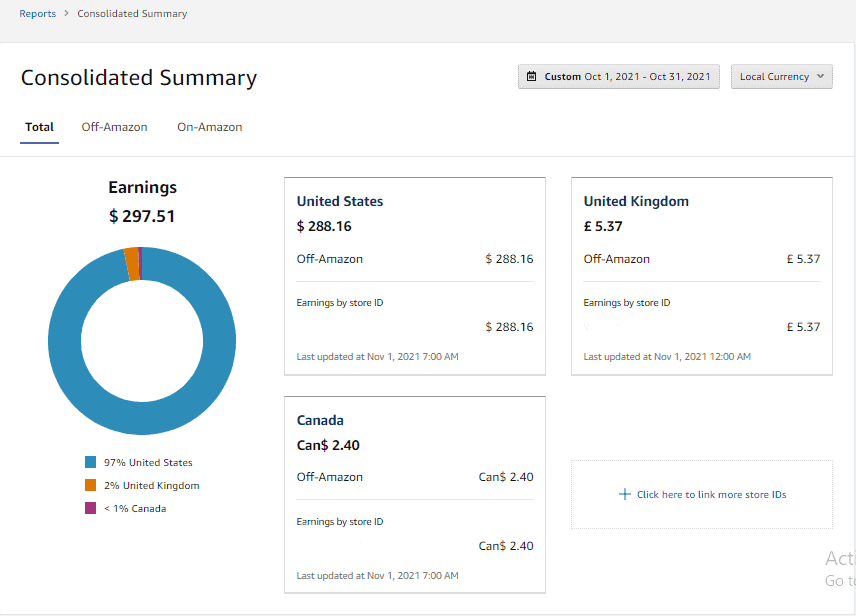 first blog income report