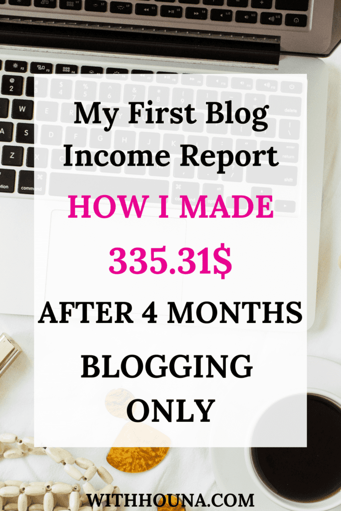 first blog income report