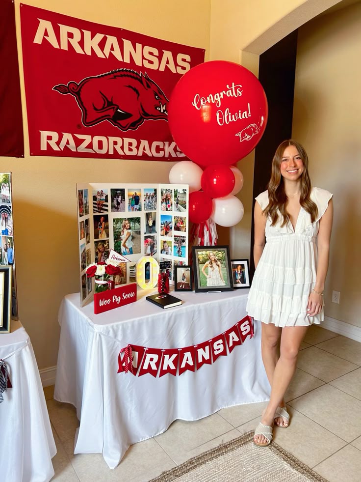 Arkansas Grad Party Theme