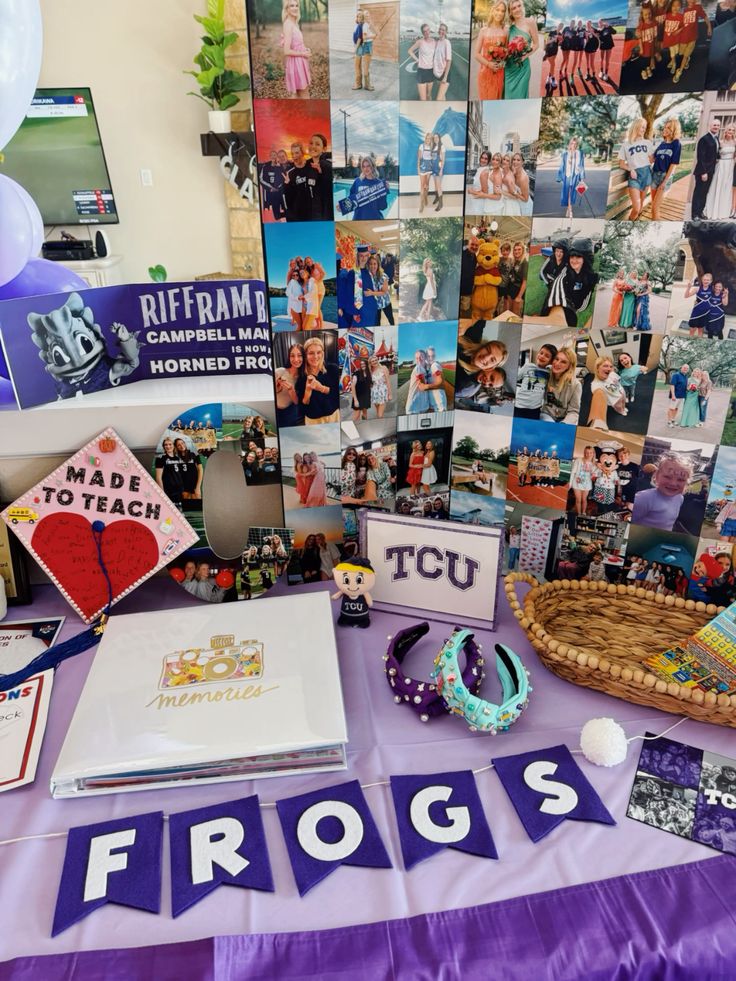 Purple Graduation Party Theme