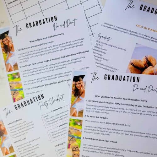 The Best Graduation Party Checklist to Keep Track of Your Graduation Party Planning