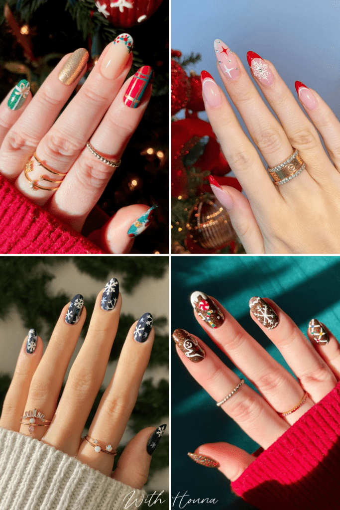 50+ Instagrammable Christmas Nails Designs You Won't Want to Miss Out In  2023 - With Houna