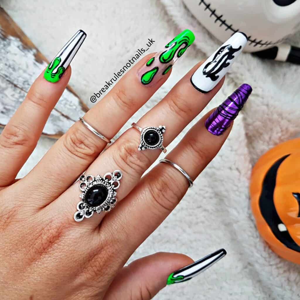 Halloween nail designs