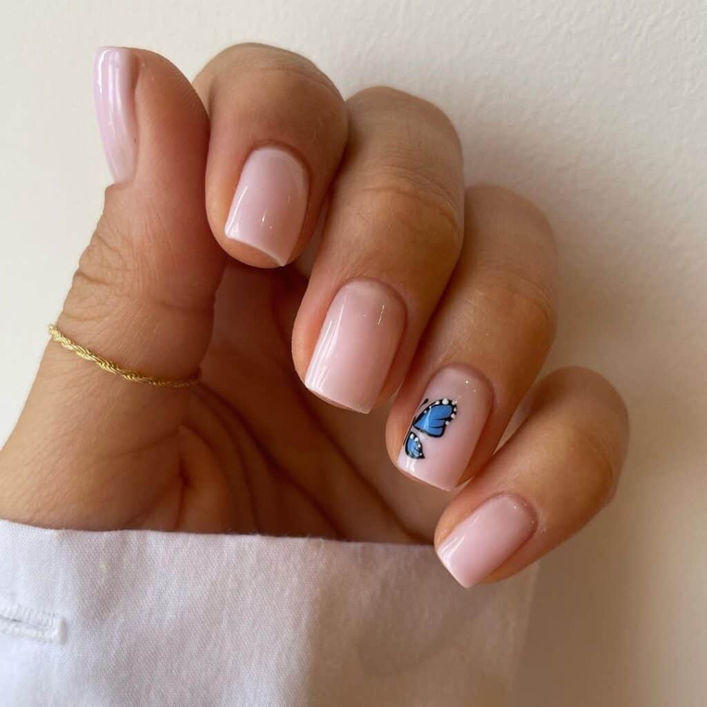 Cute nail design on natural nails! (Gel Design (Advanced)) ʙʏ ᴋʀʏꜱᴛᴀʟ . . .  #nycnails #nycnailsalon #nycnailtech #nycnail #nailart… | Instagram
