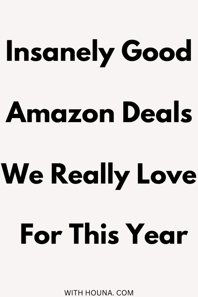 Amazon deals