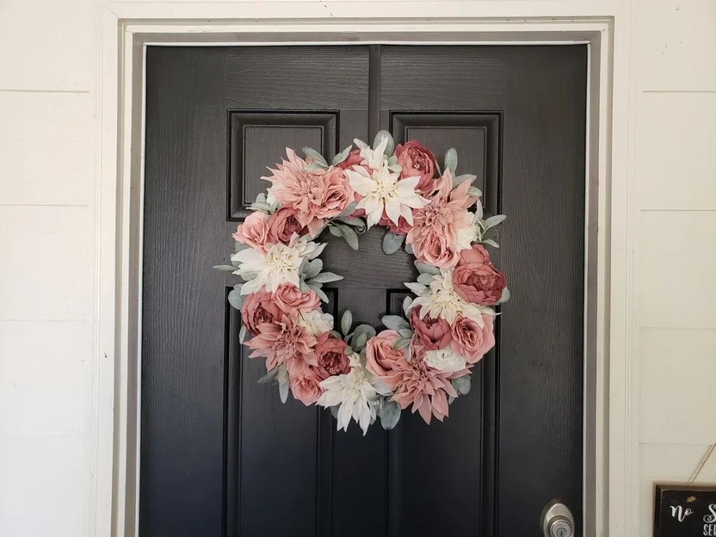 spring wreath ideas for front door