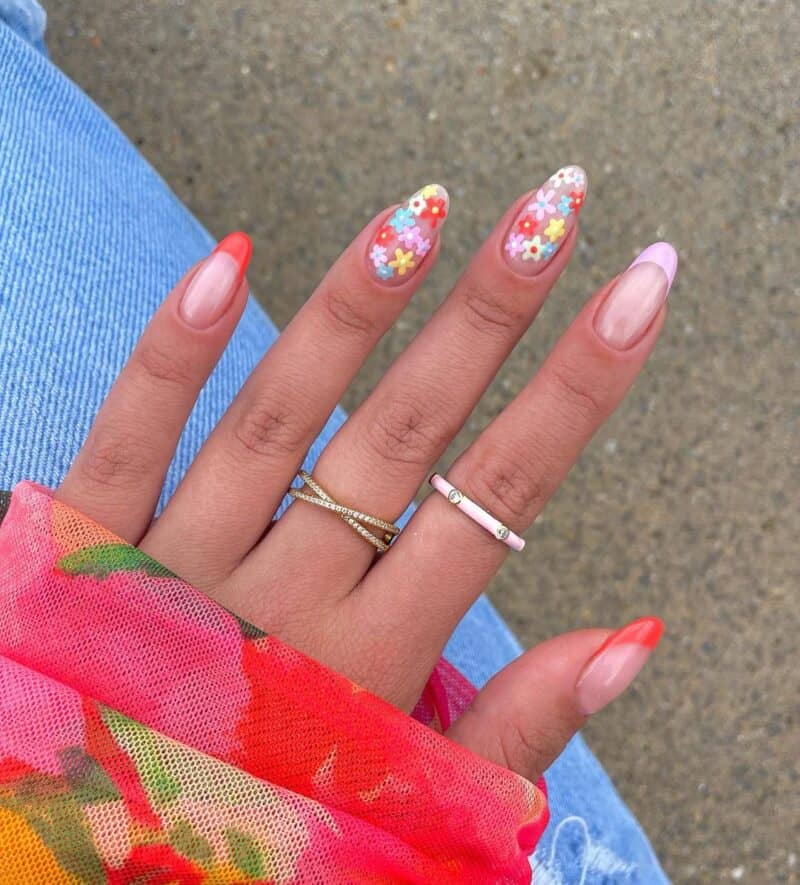 48 Hot and Trendy Summer Nail Designs to Upgrade your Nails Art For