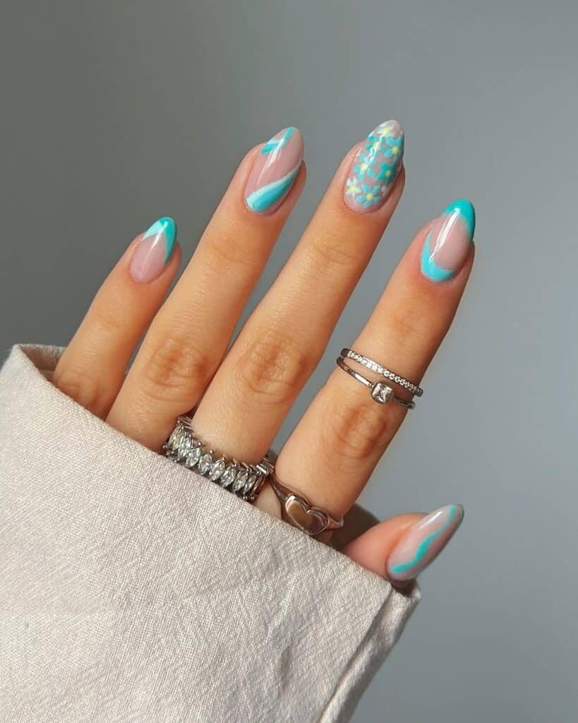 Spring Bright Nails