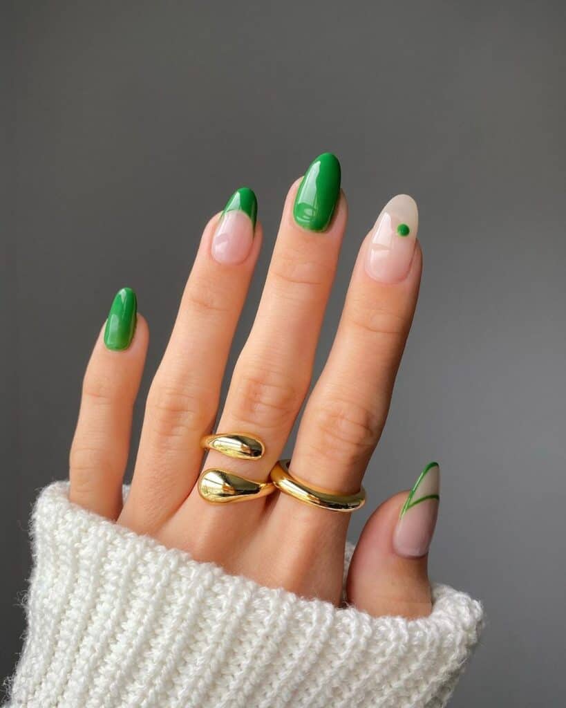 St Patrick's Day Nail Designs