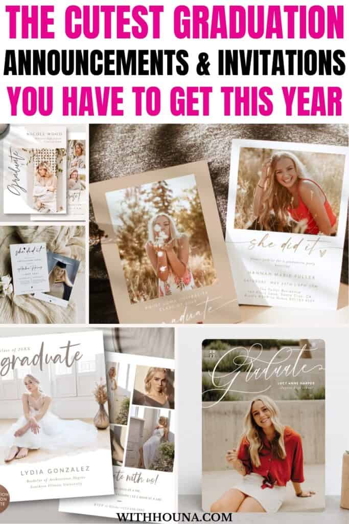 The cutest graduation announcements and invitations you have to get this year