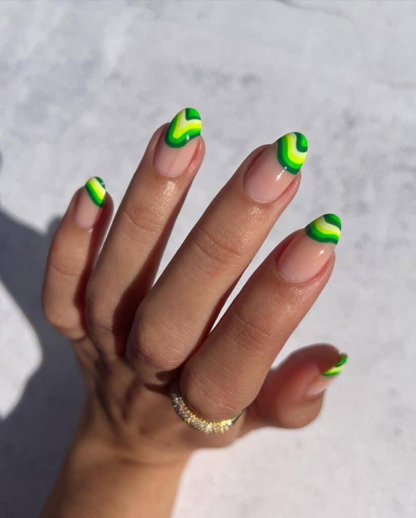 St Patrick's Day Nail Designs