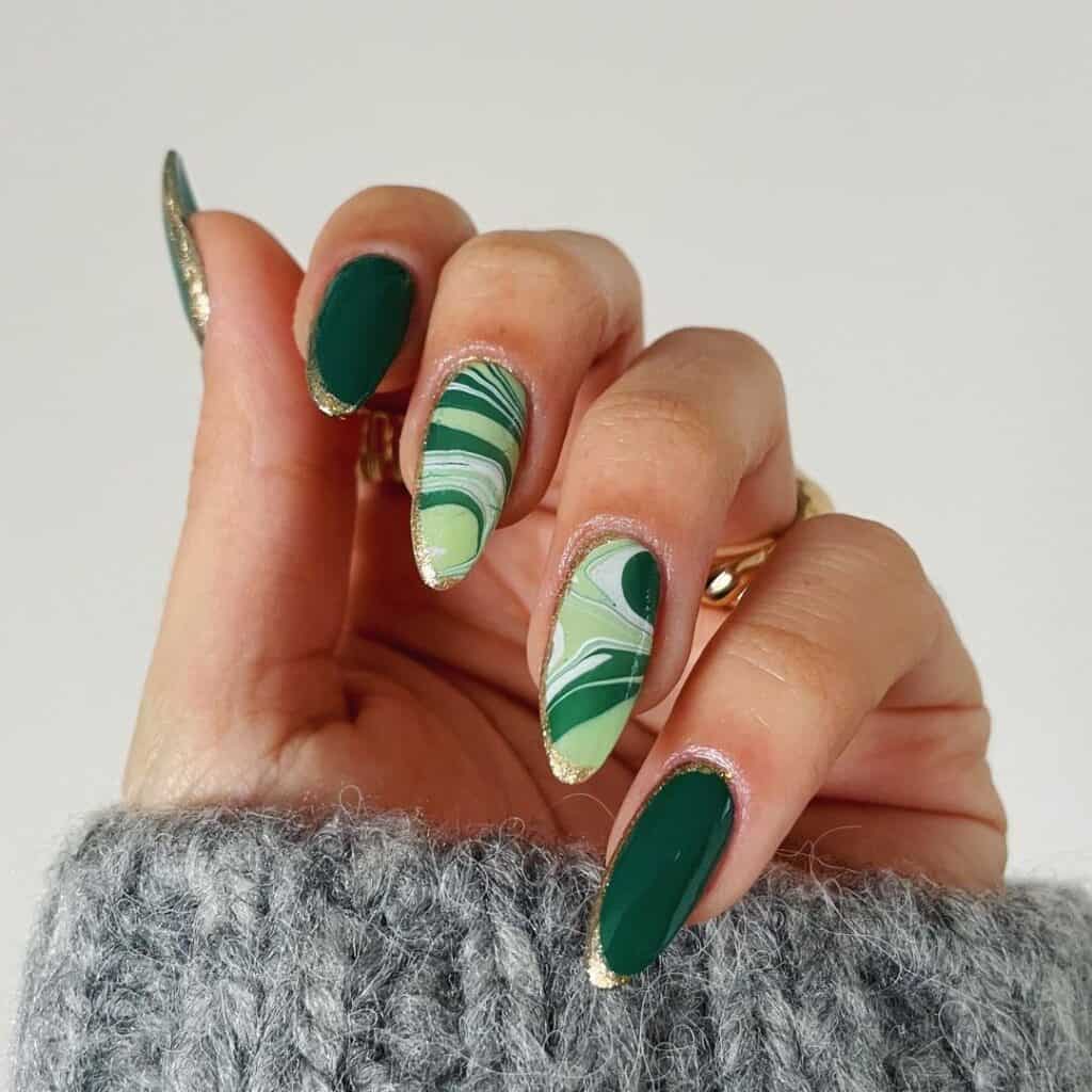 St Patrick's Day Nail Designs