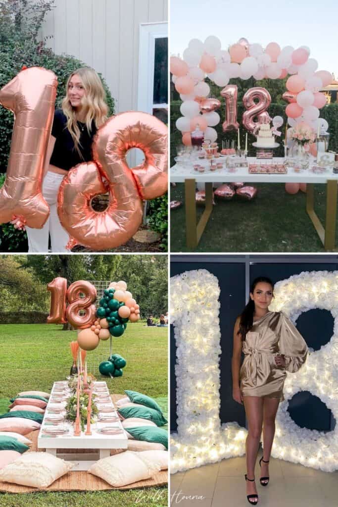 70 Unforgettable 18th Birthday Ideas for the Best 18th Birthday Party Ever - With Houna