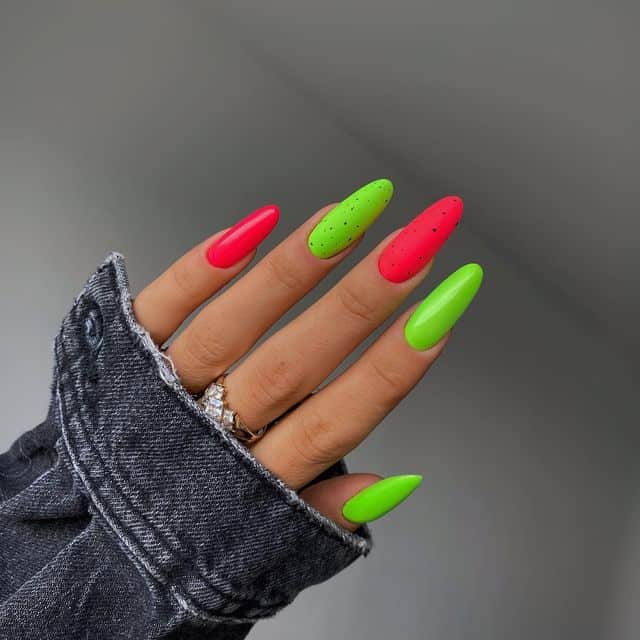 neon nail designs