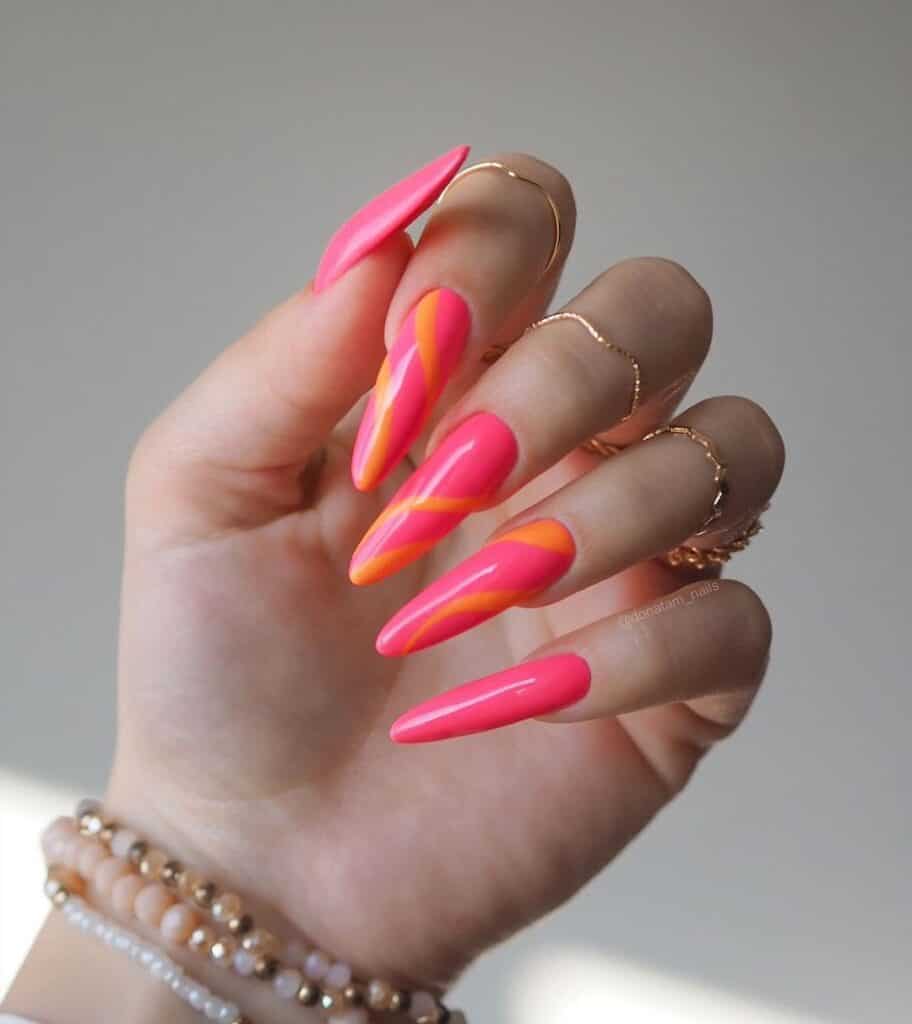 neon nail designs