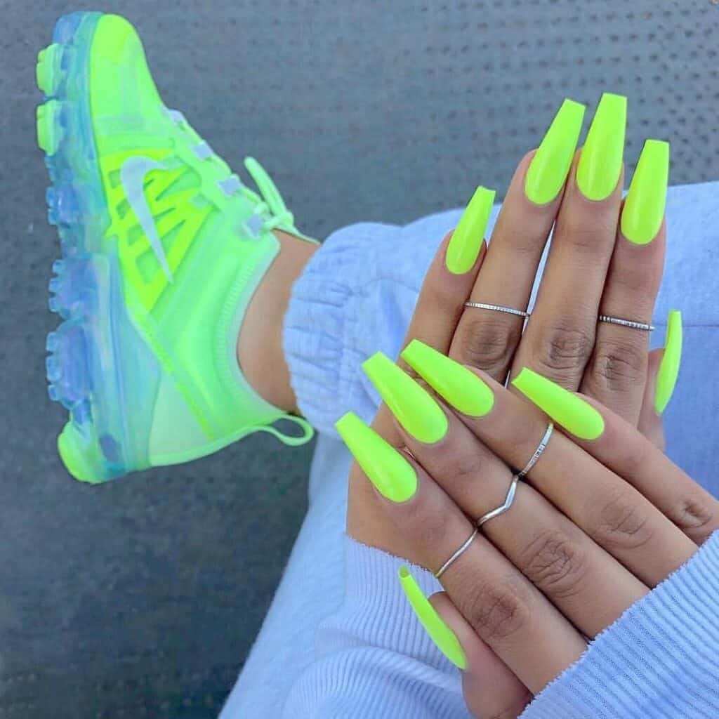 neon nail designs
