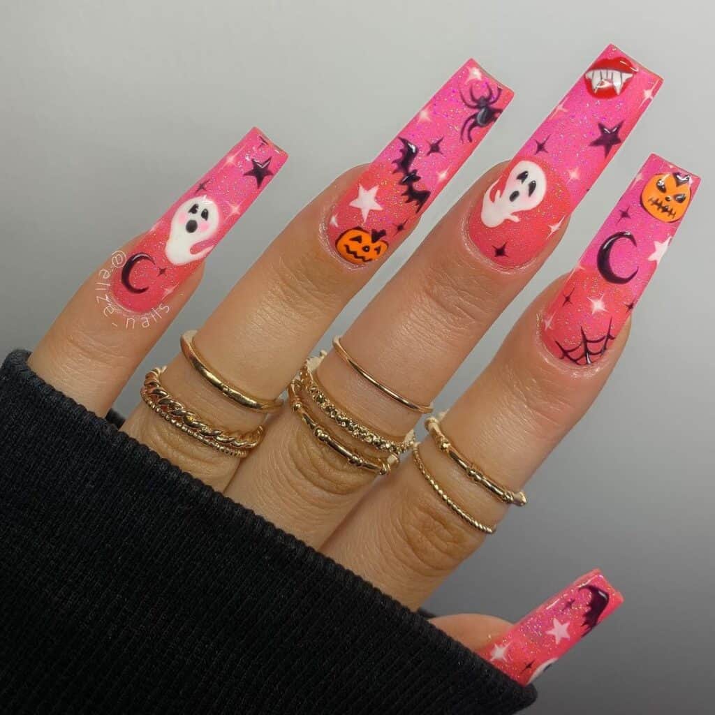 Halloween nails