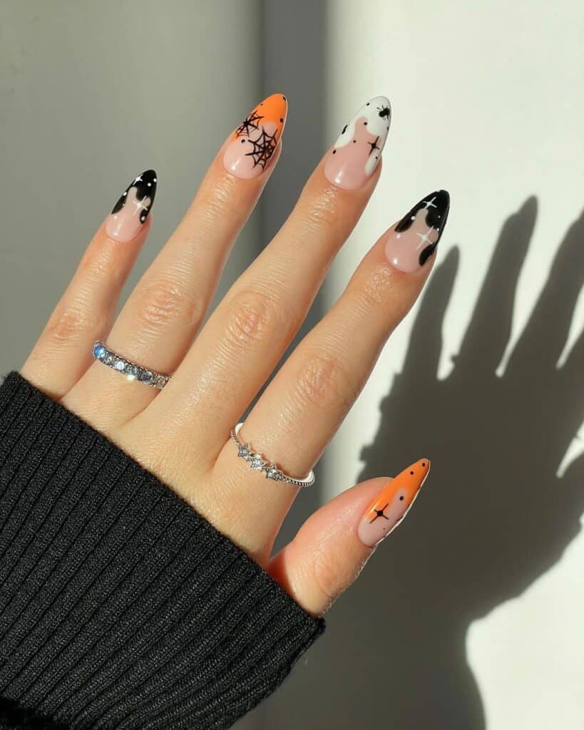 Halloween nails