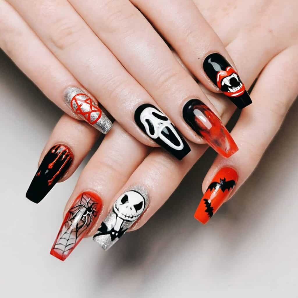 Halloween nails