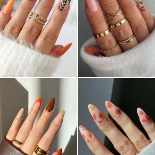 47 Cute Thanksgiving Nail Ideas and Thanksgiving Nails You Have to Recreate This Year