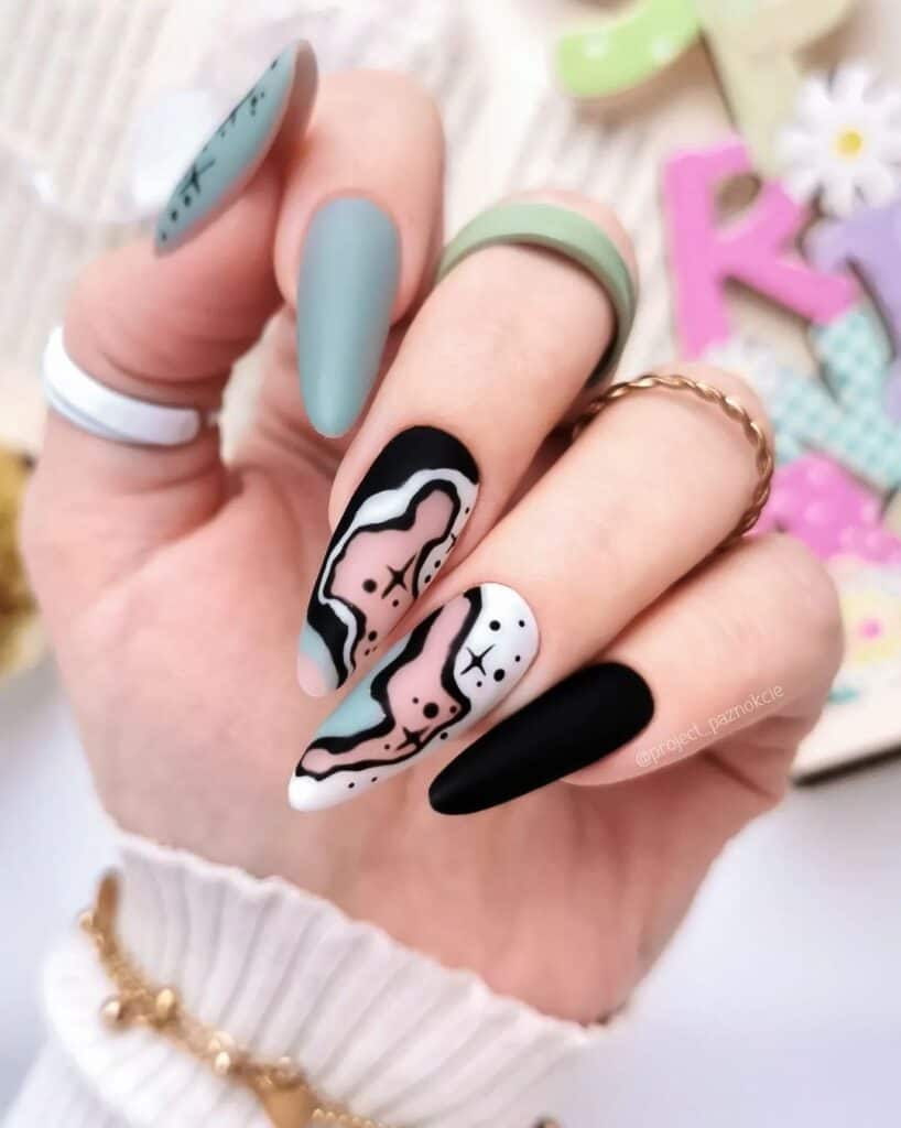 Comic book nails