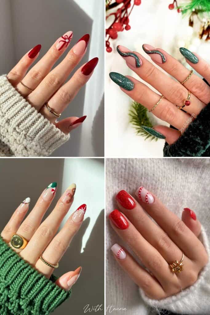 77 Fun Christmas Nails to Copy in 2023 - Chaylor & Mads