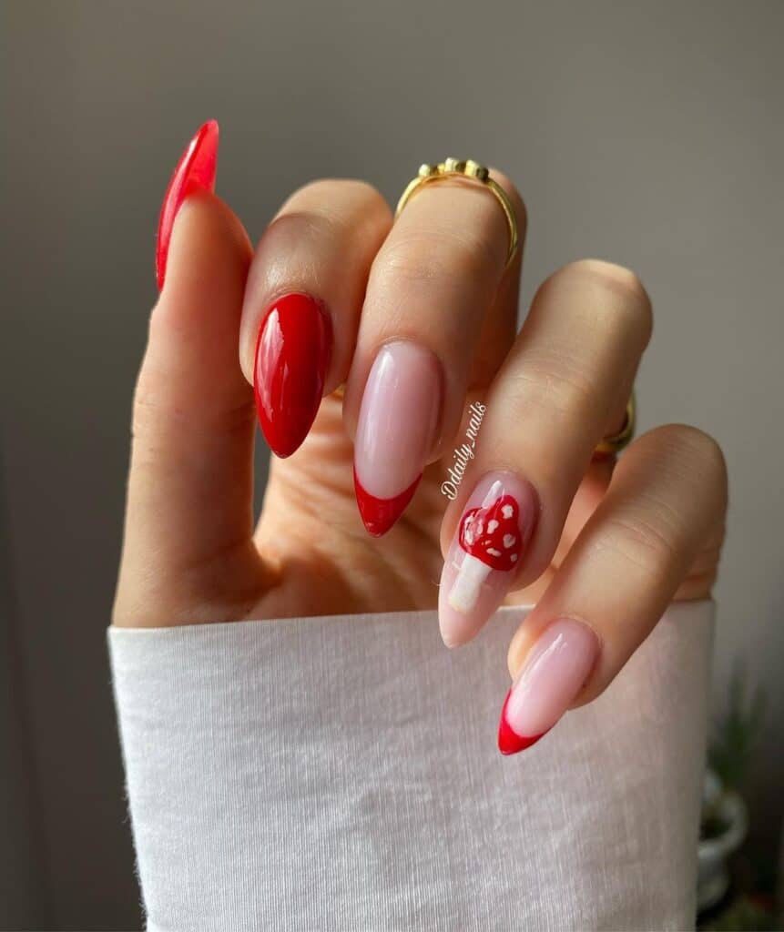 Heart nail designs