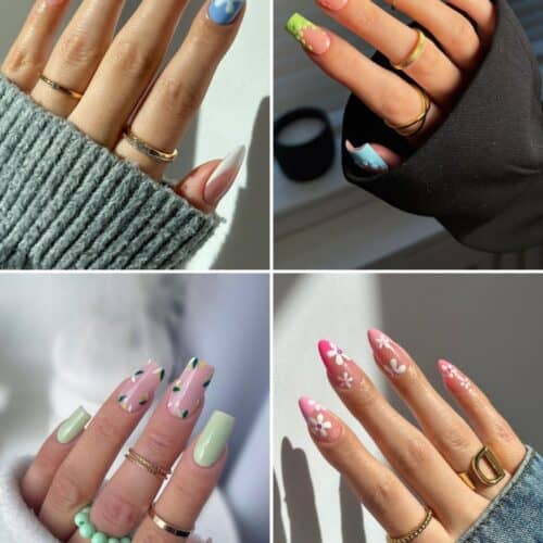 47 Insanely Cute April Nails and April Nail Designs For Your Next Mani