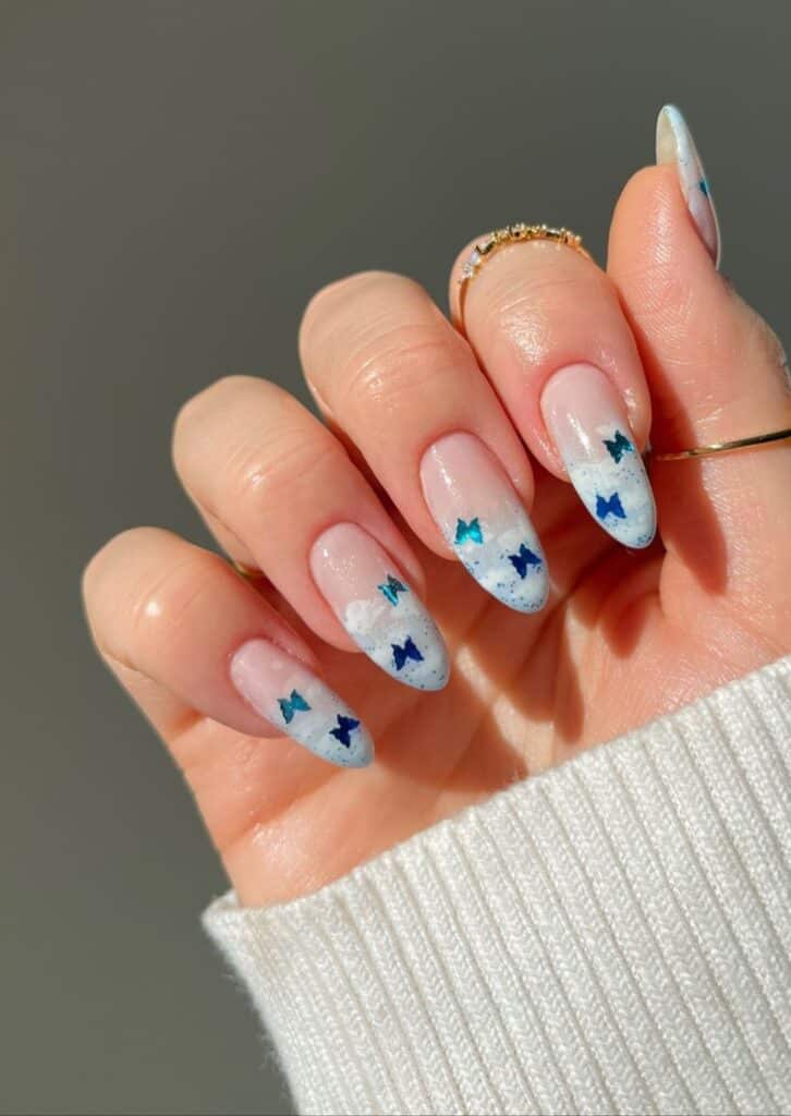 Ombre Spring Nails Tip