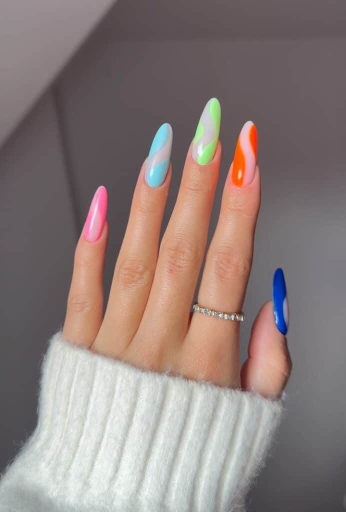 Almond Summer Nail Colors Nails