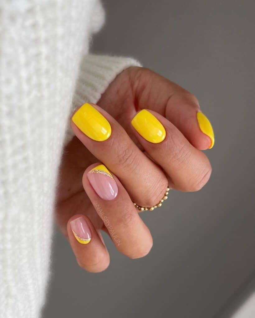 Lemon Squeezy Nails