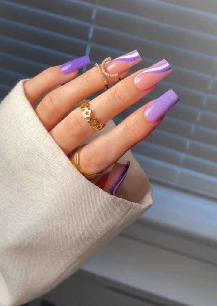 Lilac Swirlies