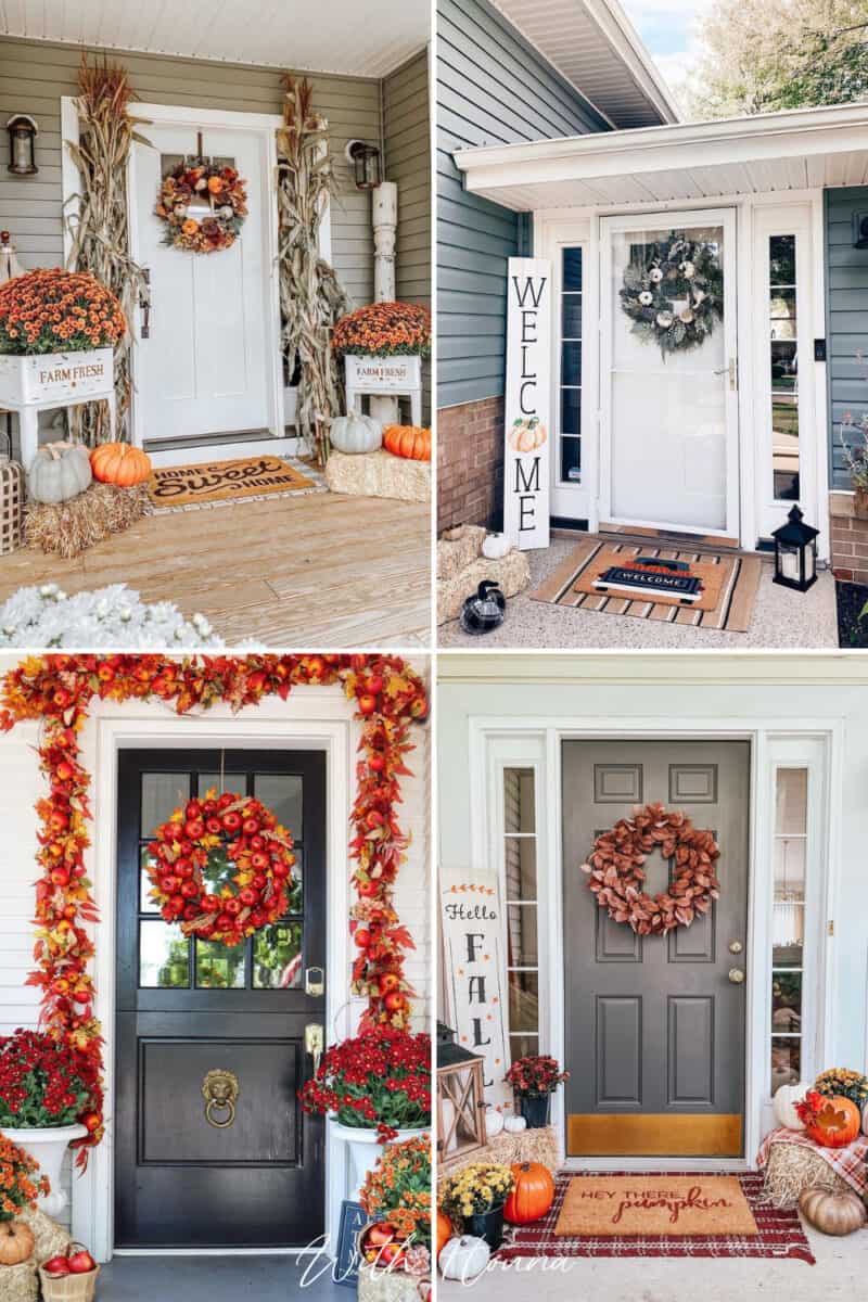 39 Insanely Cute Fall Front Porch Decor Ideas to Warm Up Your Autumn ...