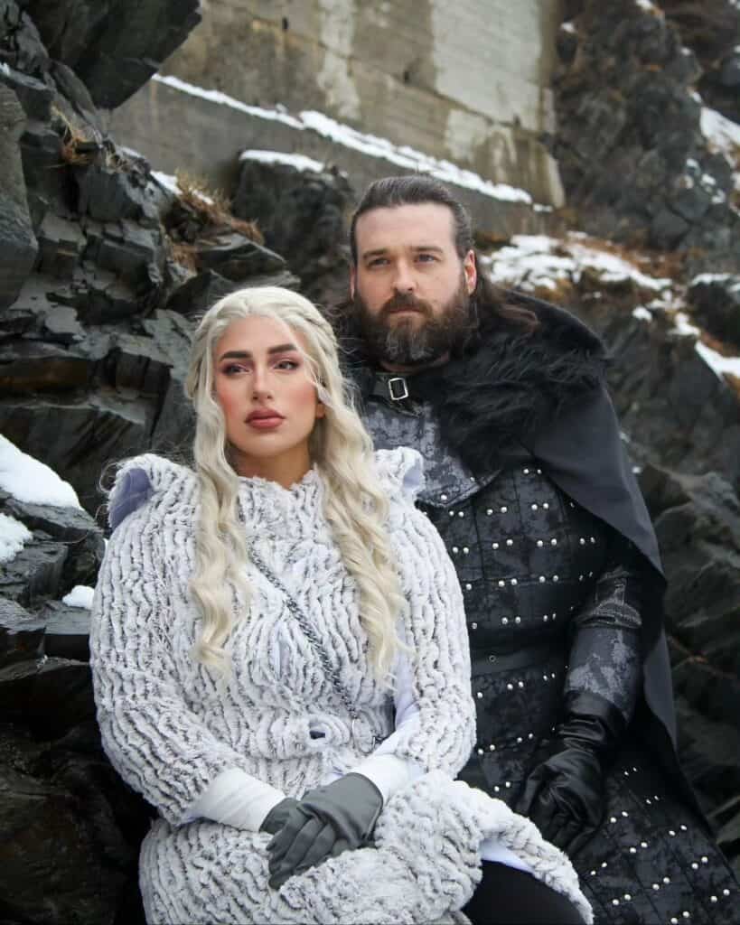 John Snow and Daenerys