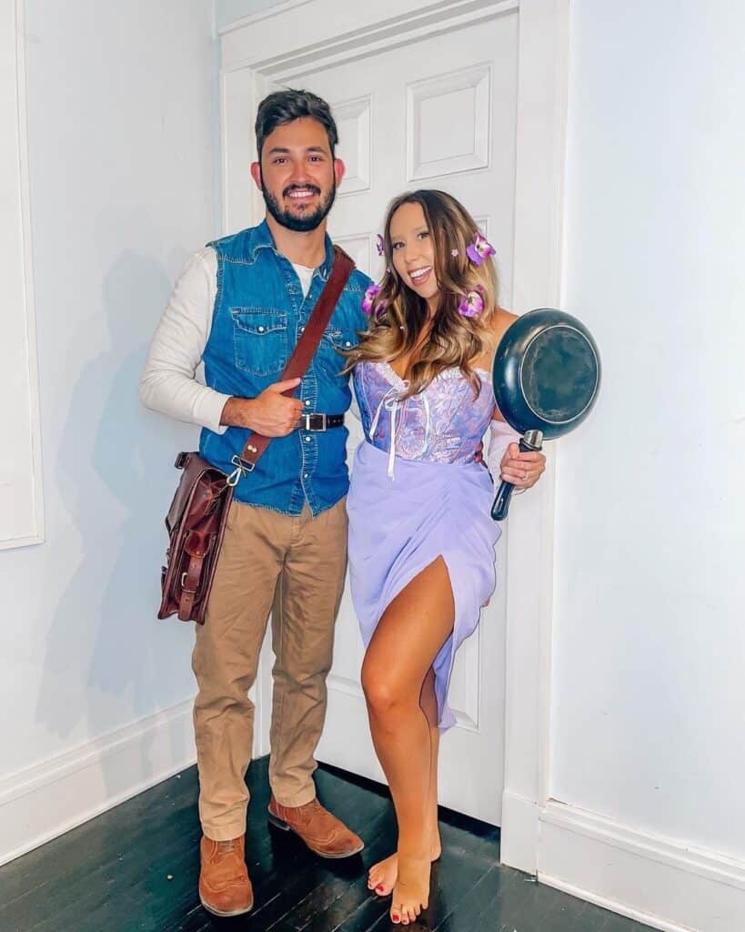 Rapunzel and Flynn