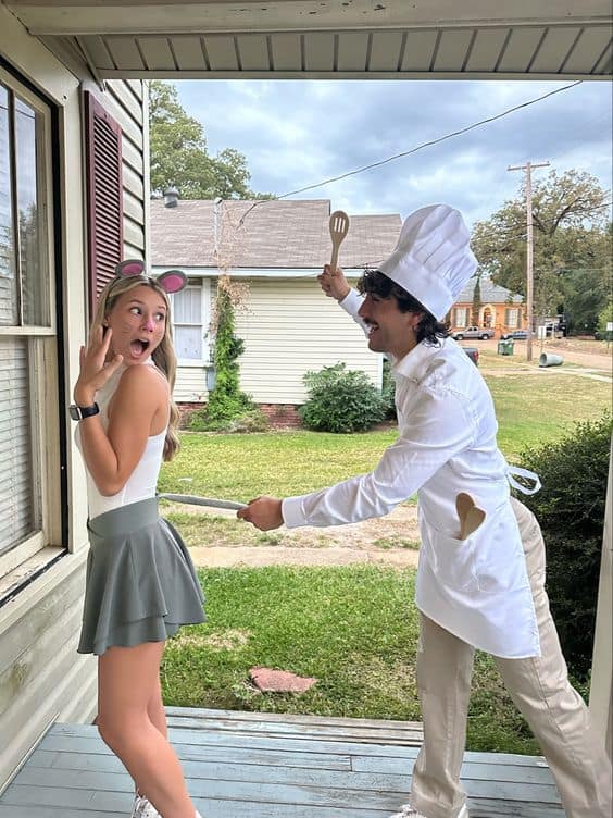 Ratatouille Costume Idea for Couples