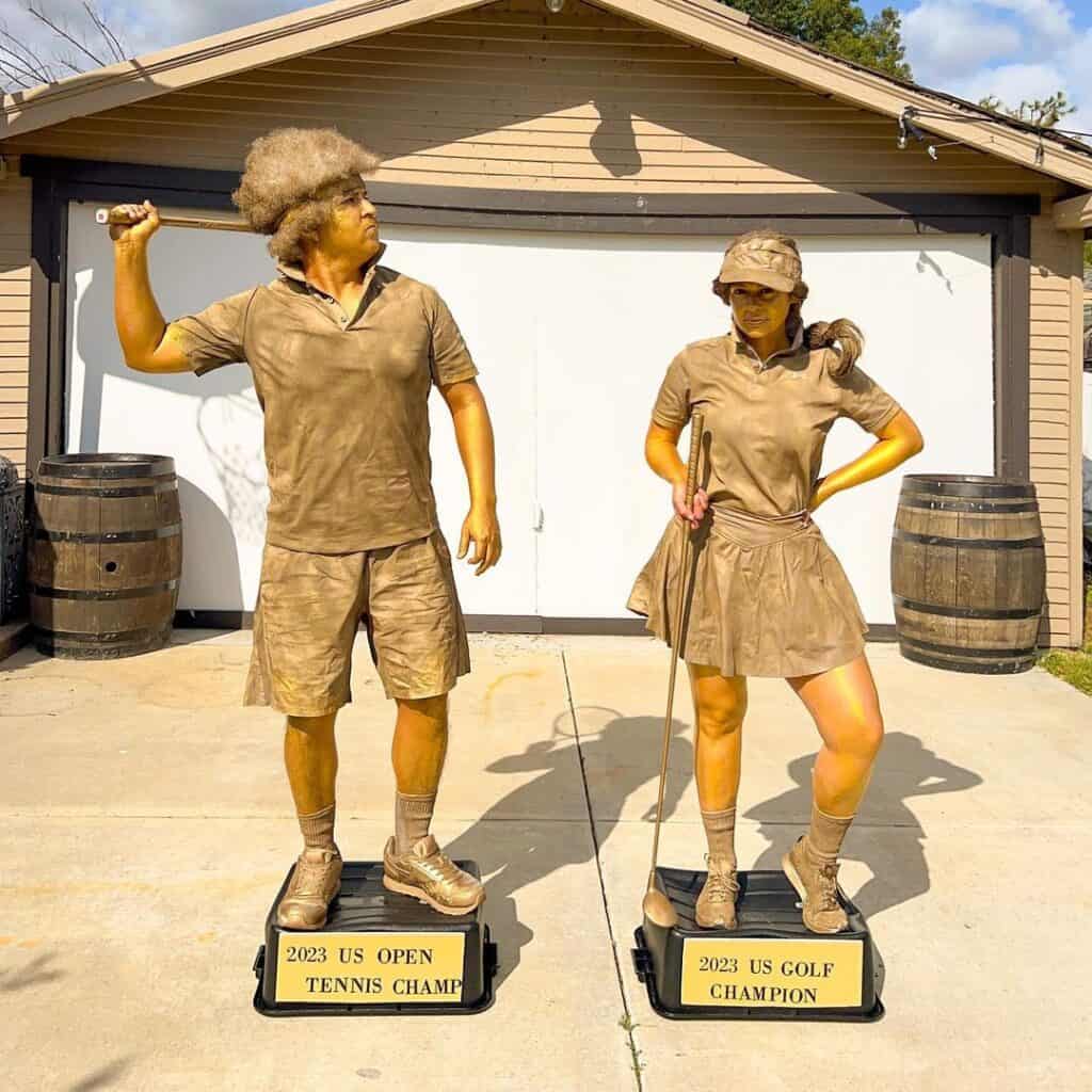 Unique Trophy Couple costumes