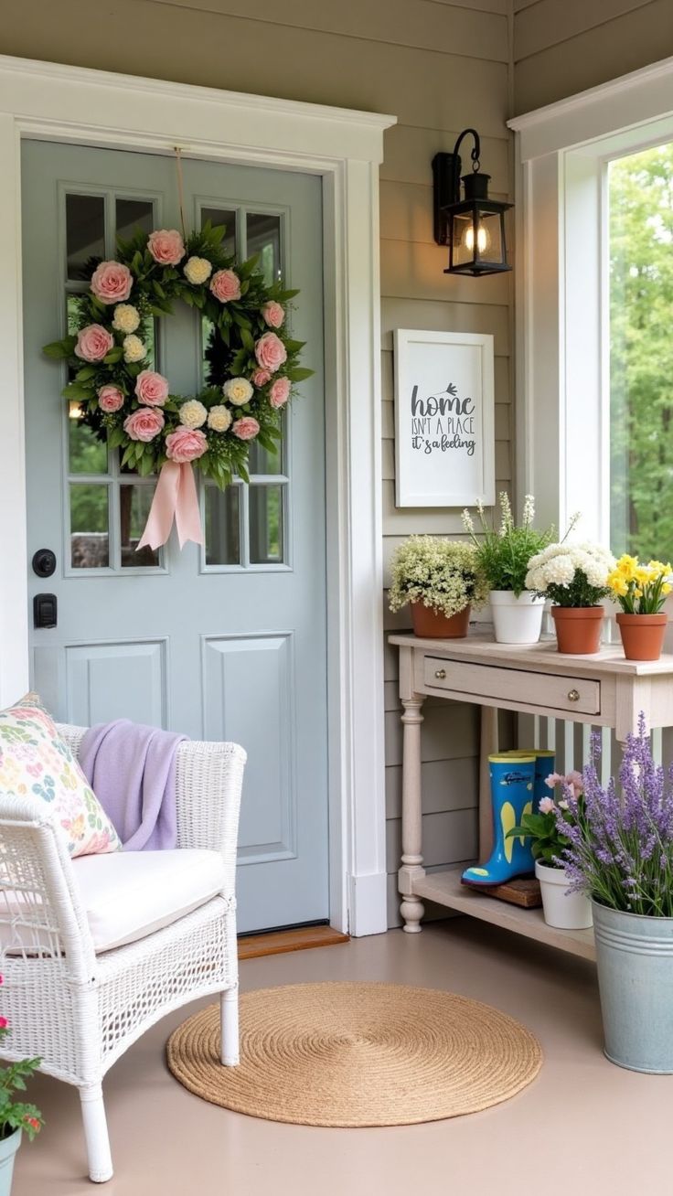 20 Fresh Summer Front Porch Decor For This Summer - With Houna