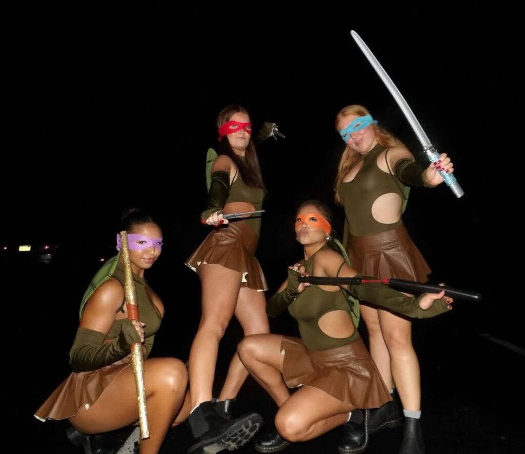 Turtle Group Halloween Costumes