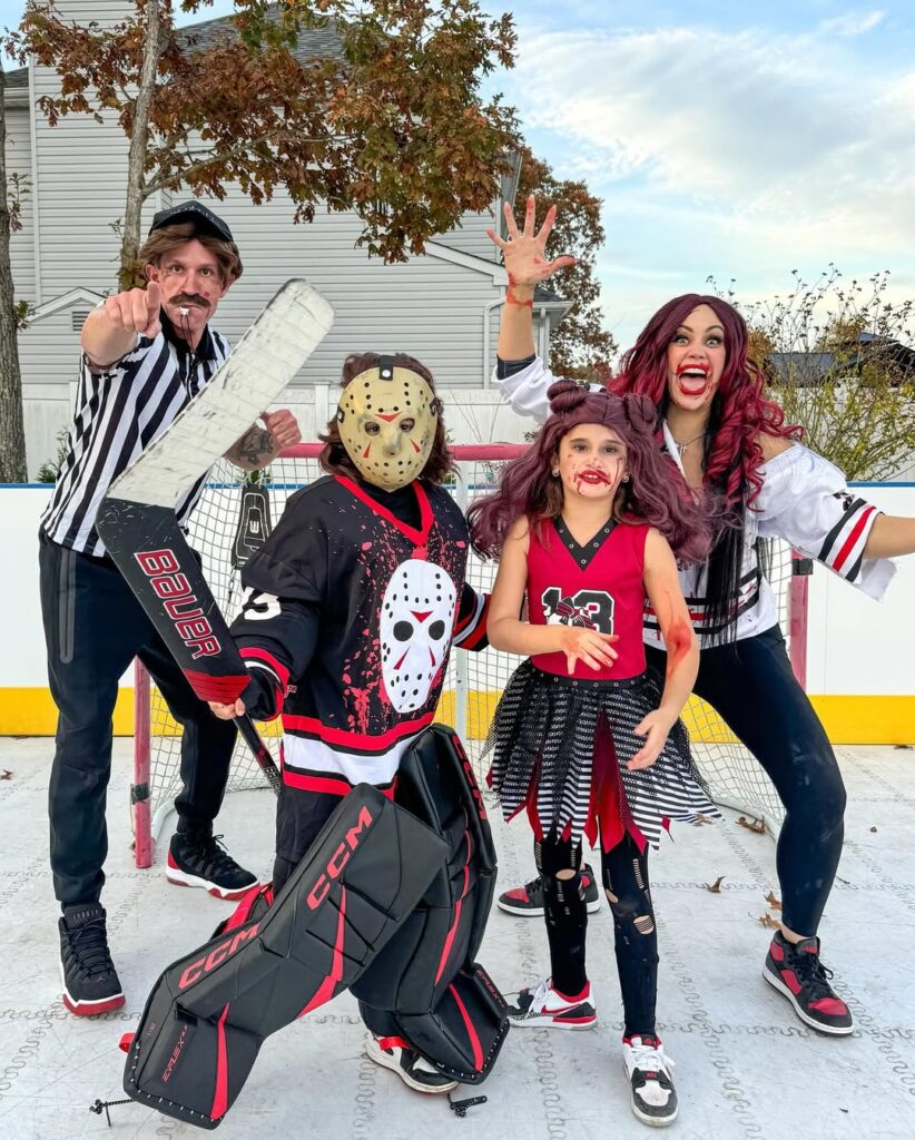 Hockey Family Costumes for Halloween