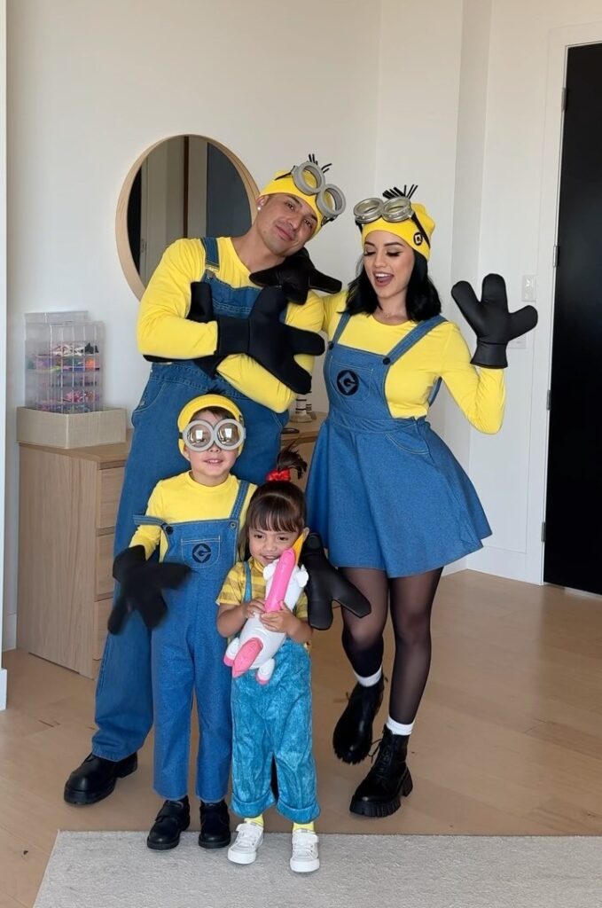 Minions Matching Halloween Costumes for Family