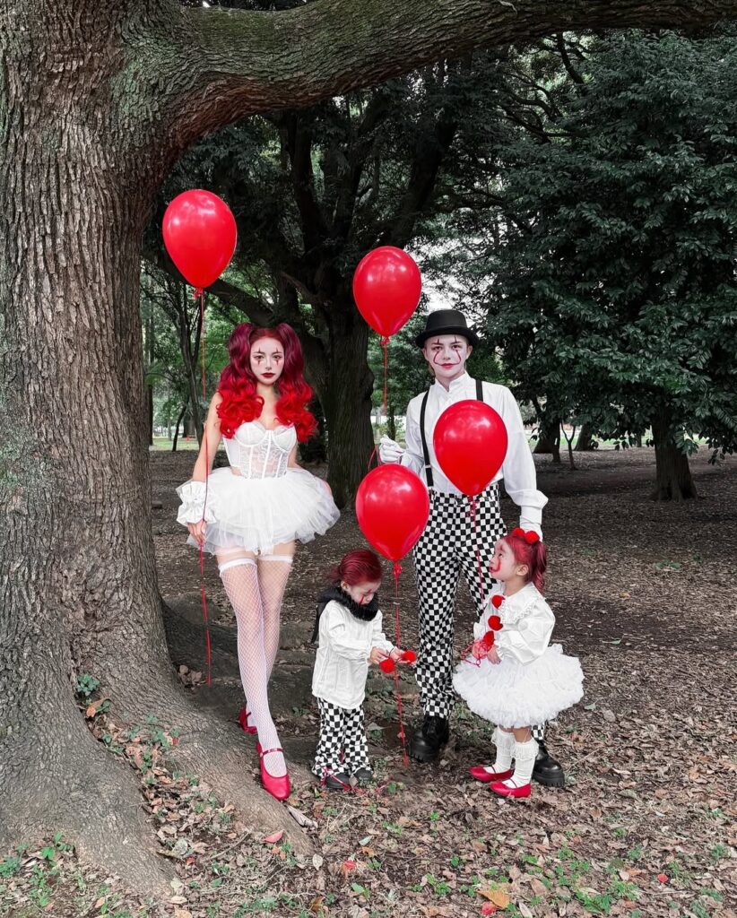 Pierrot Family Costumes