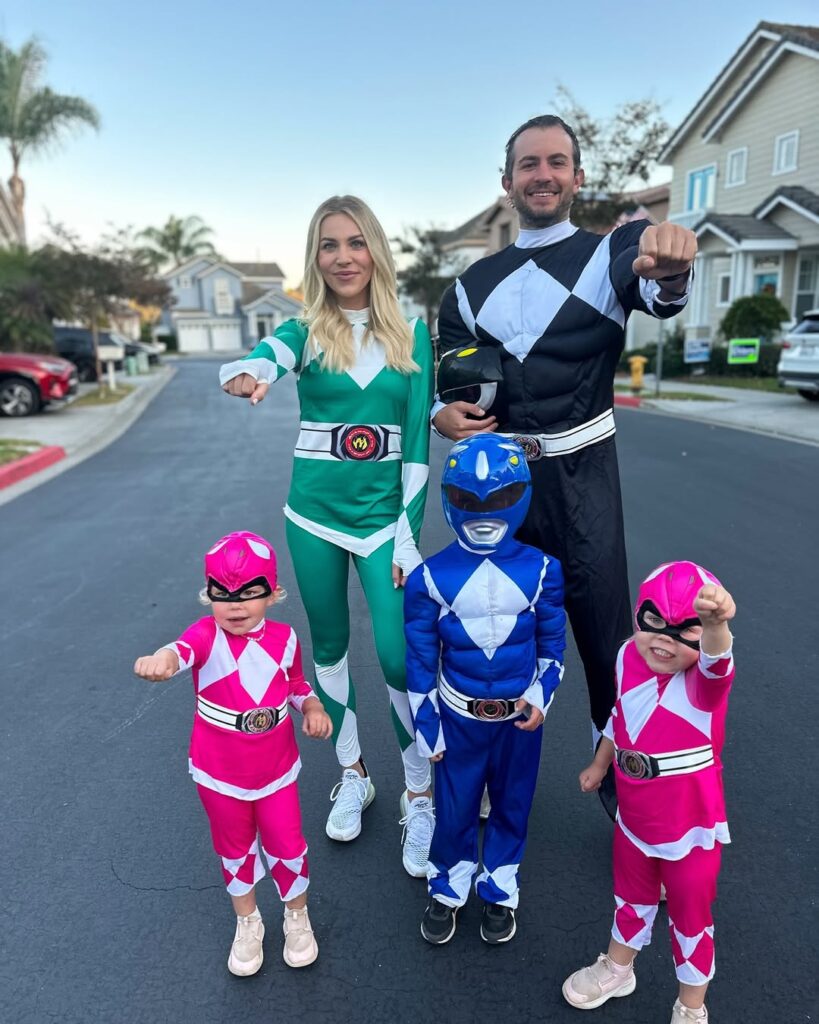 Power Rangers Matching Halloween Costumes for Family