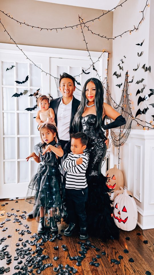 The Addams Halloween Costumes for Family